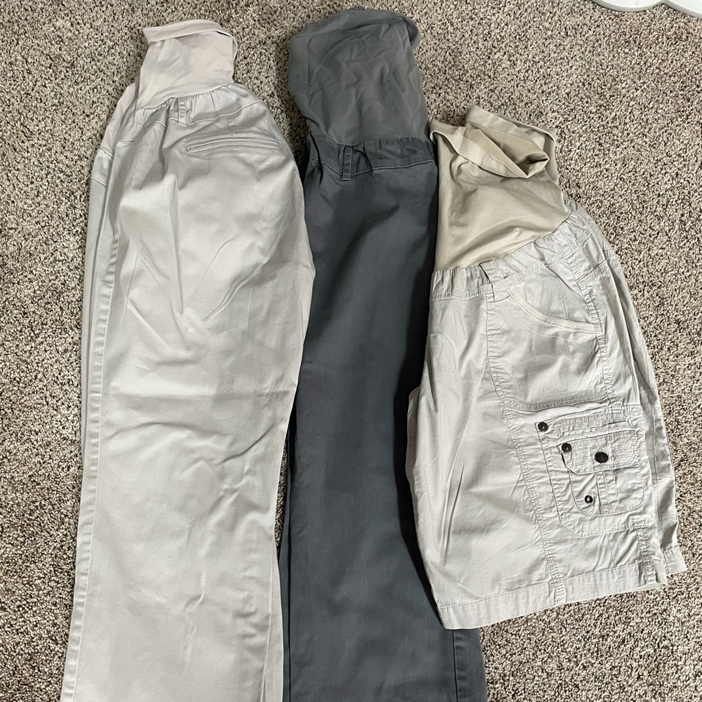 Maternity pants and shorts
